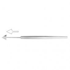 Jaeger Keratome Fig. 1 - Straight Stainless Steel, 13 cm - 5"
